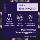 10 Pack Ear Wax Dissolving Drops With Rinsing Bulb For Ear Care