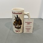 Budweiser Holiday Beer Stein 90th Anniversary Limited Edition Clydesdale 2023