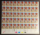 Us  2560  Basketball  Efo  Mis-perfed  Full Sheet Of 50  Mint Nh  Very Rare