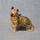 Vtg Wade England Alsatian German Shepherd Dog Figurine 2 5    Tall