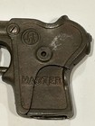 Antique 1922 Vintage Cast Iron Toy Cap Gun Pistol Andes Master Rarity    2 Star