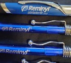Pharmaceutical Drug Rep Pens Lot Of 4 Reminyl  1 Heavy Metal Pen  3 Smaller   