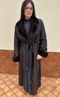 Coat Mink Fur Jacket Cappotto Pelliccia Visone Fourrure Manteau Nerz Mantel