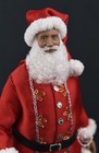 Porcelain Dollhouse Doll By Igma Artisan Lilli Bass-santa Claus 1 12 Scale