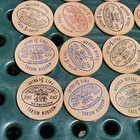 Vintage  44  1962 Allentown  Pennsylvania Pa Bicentennial Wooden Nickels 