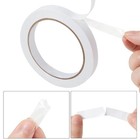 12mm Double Sided Tape White 2 Rolls  total Length 66 Yards   1 2 Inch Strong