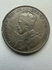 1920 Canada 50 Cent Silver Coin 11 66 Grams  800