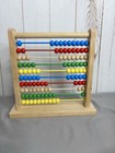 Melissa   Doug Abacus Classic Wooden Educational Counting Toy 100 Colorful Beads