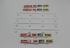  Set Of 4 Speedtrax Track Guard Rails Parts Pieces 1 43 Slot Race Car Used Worki