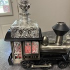 Vtg Musical Liquor Decanter Train Set Japan Dc 328 2 Shot Glasses Bar Set Works