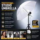Professional Photography 33  Studio Lighting Reflective White Soft Umbrella