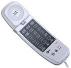 At t Telephone Push Button Corded Desk Wall Mount Home Trimline Phone White Us