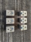Mersen 62033t Fuse Holder Block 200a 600v 3 Circuit Cartridge Chassis Mount