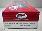 Atlas Master Line Ho Scale Us Steel Thrall 2743 Covered Gondola  260111