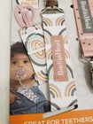 Booginhead Pacigrip Infantino Pacifier Clips Infant Toddler Girl 2-pack Rainbow