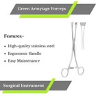 Green Armytage Forceps Surgical Instrument