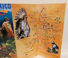 Ruidoso New Mexico Brochure Map Distance Illustrated 