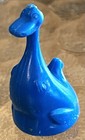 Vtg Blue Dino Vintage Cereal Premium Roller Slider Racers Toy Collectable