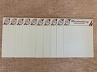 Ten Sheets Of Vintage Red White   Blue Beer Pabst Brewing Stationary Paper Rare 