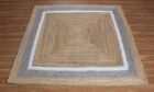 Runner Rug 100  Jute Braided Handmade Reversible Carpet Rustic Modern Area Rugs