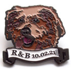 Labradoodle Dog Lapel Pin R b 10 02 21 Collectible Pet Lover Gift