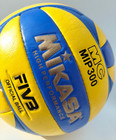 Mikasa Mip 300 Volleyball Fivb Approved Size 4 Indoor Yellow Blue Official Ball