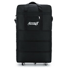 42  Expandable Rolling Duffle Bag Large Wheeled Luggage Foldable Suitcase