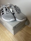 Brand New Adidas Racer Tr 2 0 H04447 Running Shoes Size 4 Boys   Girls Grey