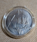 Israel 1983 Independence Day Valour 1 Sheqel Bu Silver Coin W holder 
