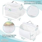 Easy Access For Children  Wide Opening Bath Toy Holder For Drying