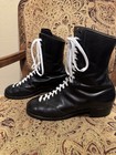 Hyde Lytle By Marsi Mens Black Capped Toe Roller Skate Boots Size 9