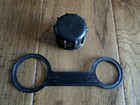 U s Military Replacement Canteen Lid Cap Screw On With Retention Strap Black