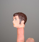 Vintage Space 1999 Eagle One Action Figure Head Part Only Mego Mattel