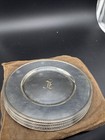 Gorham Co Sterling Silver Monogram J Bread Butter Plates Set Of 6 A5750 626g 6in