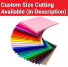 Plexiglass Plastic Acrylic Sheet  1mm  1 16   Thick  Custom Cutting Available