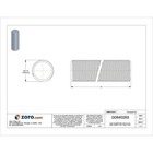 Fully Threaded Rod  3 8 -16  6 Ft  Steel  Grade A  Zinc Plated Finish 