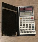 Sharp El-510 Solar Cell Scientific Calculator Vintage