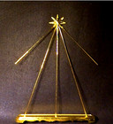 Fenton Brass Nativity Star Backdrop Limited Edition Nib