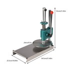 Commercial 24cm Hand Pizza Dough Press Machine Manual Dough Flattening Press