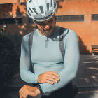 Ykywbike Mens Team Cycling Jersey Long Sleeve Road Bike Mtb Bicycle Tops Shirts