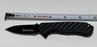 New Sigma Brand  Pocket Knife With 3 5  Spring Assist Blade With Black Handle