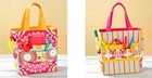 Simplicity Pattern 1385 Tote Bags Picnic Caddies Lunch And Snack Bags Uncut