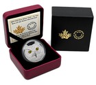 Canada  15 2017 Fine Silver In The Eyes Of The Great Horned Owl Glow-in-the Dark