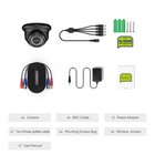 Sannce 1080p 2mp Ir Night Dome Tvi Cctv Home Security Camera System In outdoor 