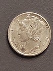 1942 Mercury Dime 10c Good 90  Silver Coin