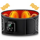 Heated Back Brace For Lower Back Pain Relief  Heating Lumbar Support Belt Black