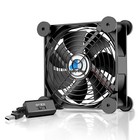 2 Pcs 120mm Small Usb Computer Fan 3 Speed Case Fan For Pc Cabinet Receiver Xbox