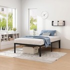 Metal Bed Frame Twin Size Bed Frame With Storage Space Heavy Duty Sturdy 18 Inch