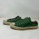 Vtg Converse All Star Chuck Taylor Low Top Mens Size 13 5 Green Made In Usa