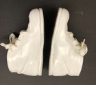 Vintage 1960s To 1970s White Leather High Top Baby Shoes Size See Measurements